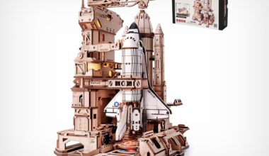 This $56 DIY space shuttle has gears, glowing engines, and zero subtlety