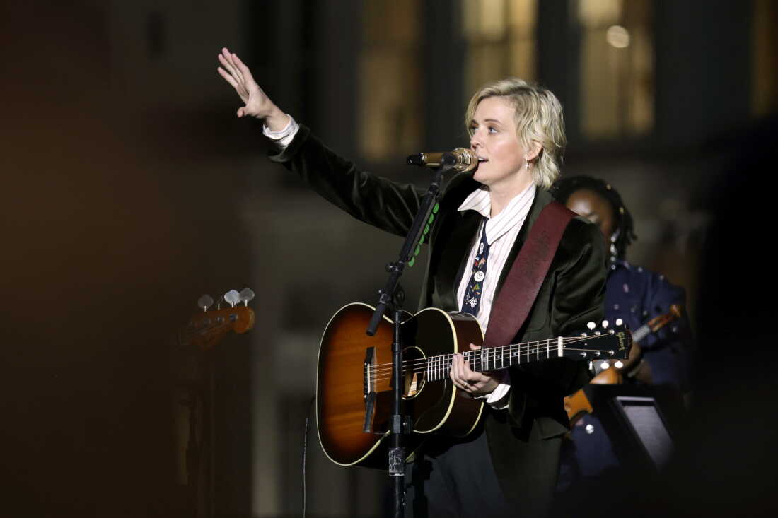 Brandi Carlile performs at the Grammy Museum on Oct. 12. 