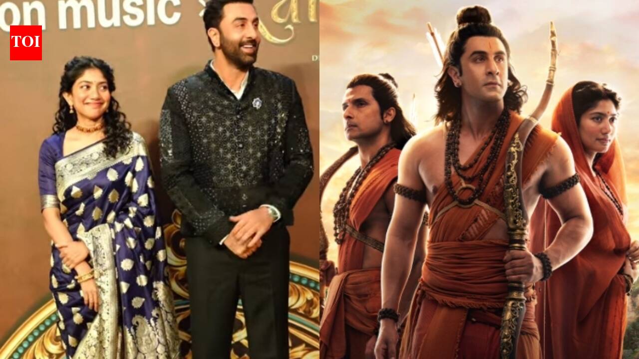 ‘Ramayana’ music launch: Sai Pallavi’s traditional Banarasi look contrasts with Ranbir Kapoor’s Rs 11.5 crore watch - VIDEO |
