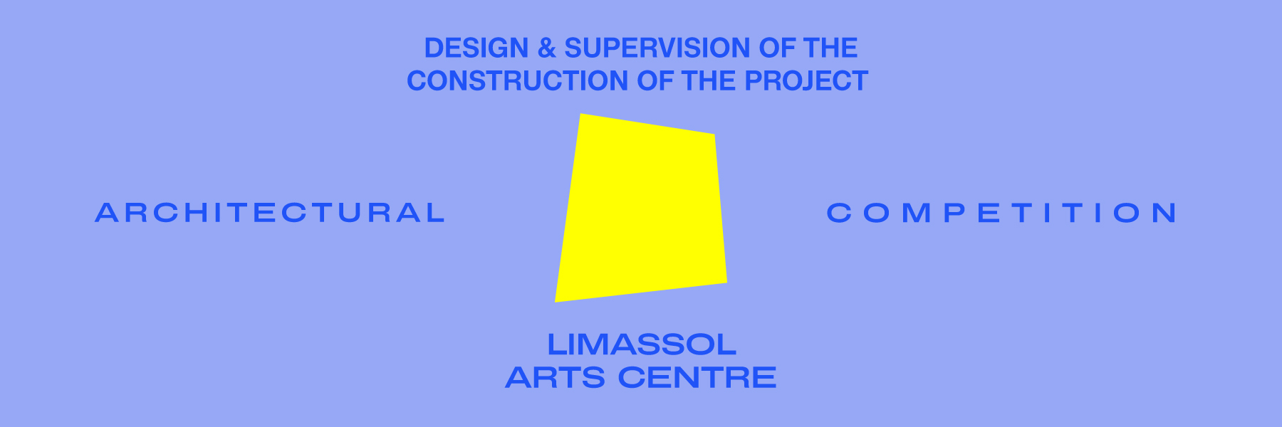 Architectural competition for the design and supervision of the construction of the project “Limassol Arts Centre”