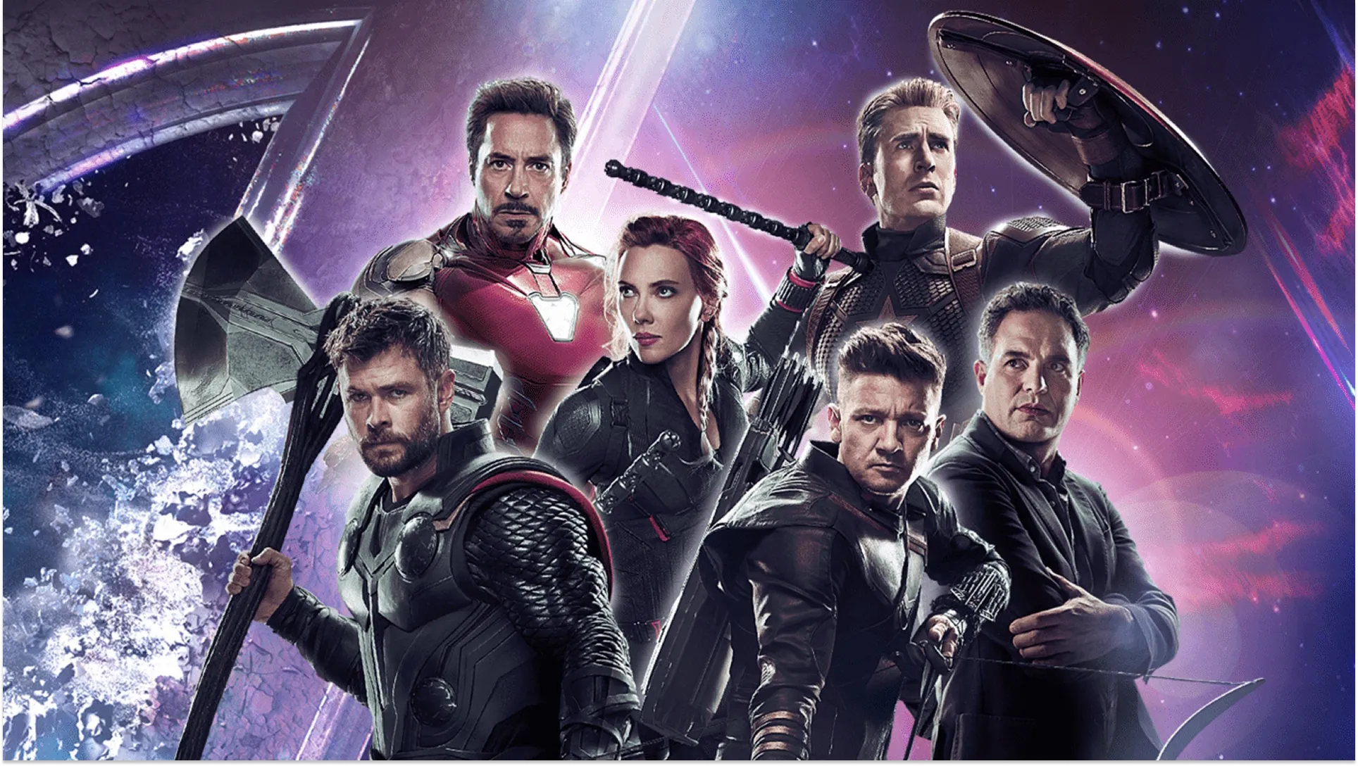 Avengers: Endgame key art