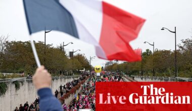 French police make 135 arrests as protests take place across Europe – Europe live | Europe