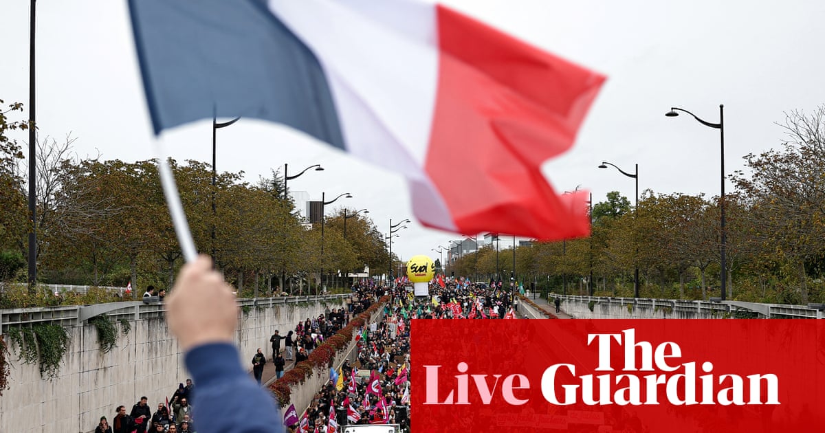 French police make 135 arrests as protests take place across Europe – Europe live | Europe