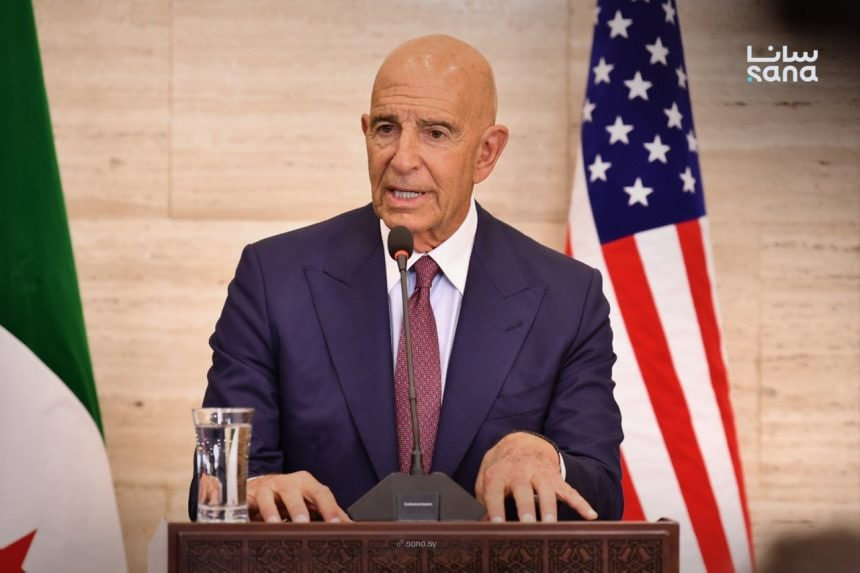 Thomas J. Barrack, Jr., US ambassador to Turkiye, and special presidential envoy for Syria and Iraq. (SANA file photo)