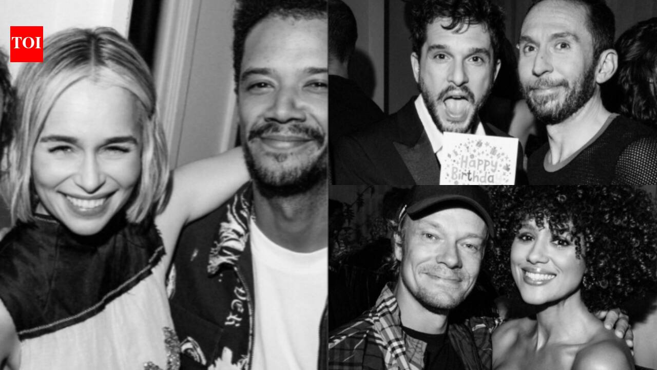 ‘Game of Thrones’ stars REUNITE at Emilia Clarke’s 40th birthday bash; Kit Harington, Nathalie Emmanuel, Alfie Allen among guests - PICS |