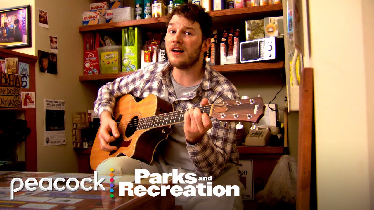 Chris Pratt playing Andy Dwyer perfectly for 23 minutes | Parks and Recreation - YouTube