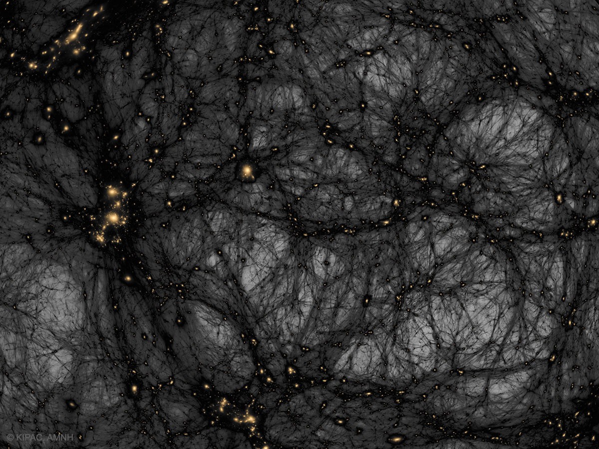 APOD: 2026 October 25 - Dark Matter in a Simulated Universe