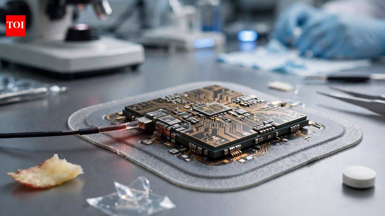 University of Cambridge researchers develop a $10 spectrometer chip that identifies food, plastics and pharmaceuticals, with potential applications in wearable health monitoring |