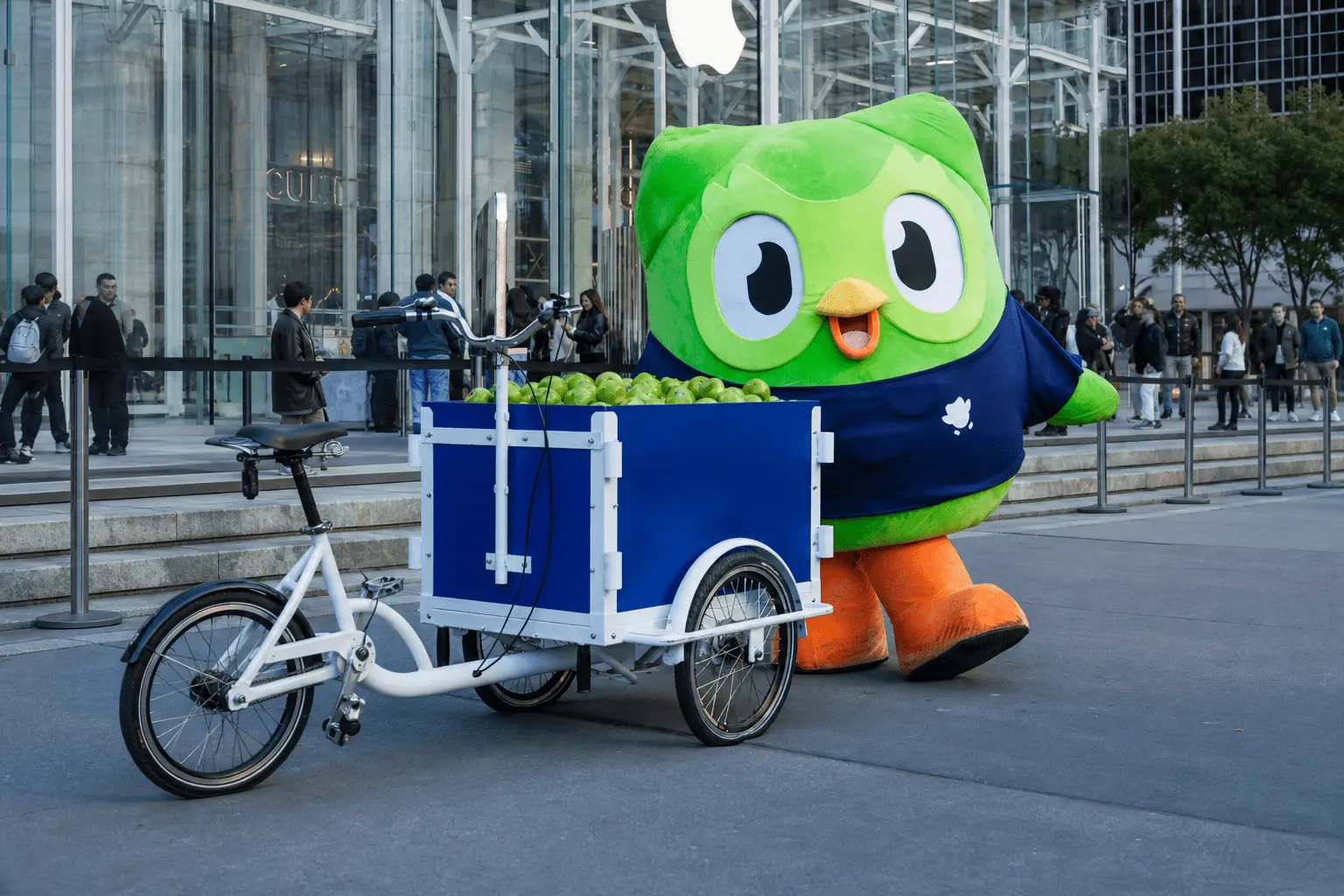 Duolingo turns iPhone Duo into an apple giveaway