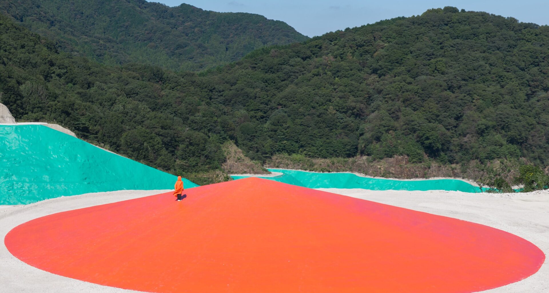 Viewpoint by Ryue Nishizawa rises within Japanese landfill site