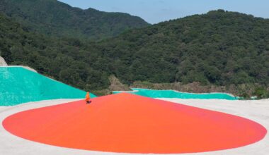 Viewpoint by Ryue Nishizawa rises within Japanese landfill site