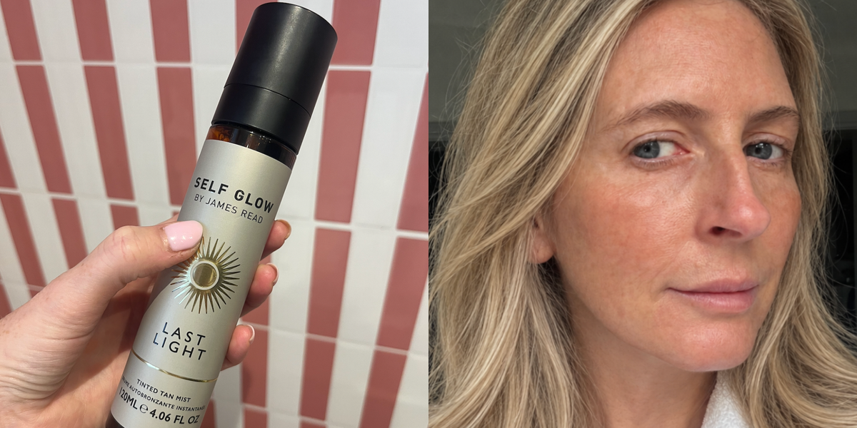This celebrity fake tan blurs pigmentation and gives dry, mature skin an instant glow
