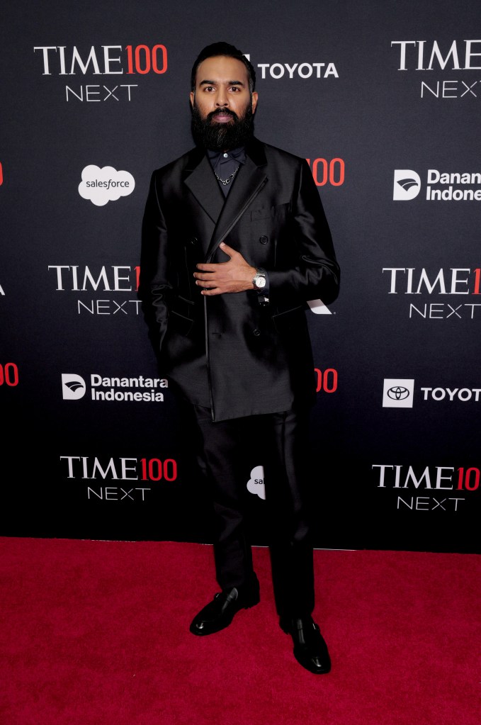 Himesh Patel attends the TIME100 Next Gala.