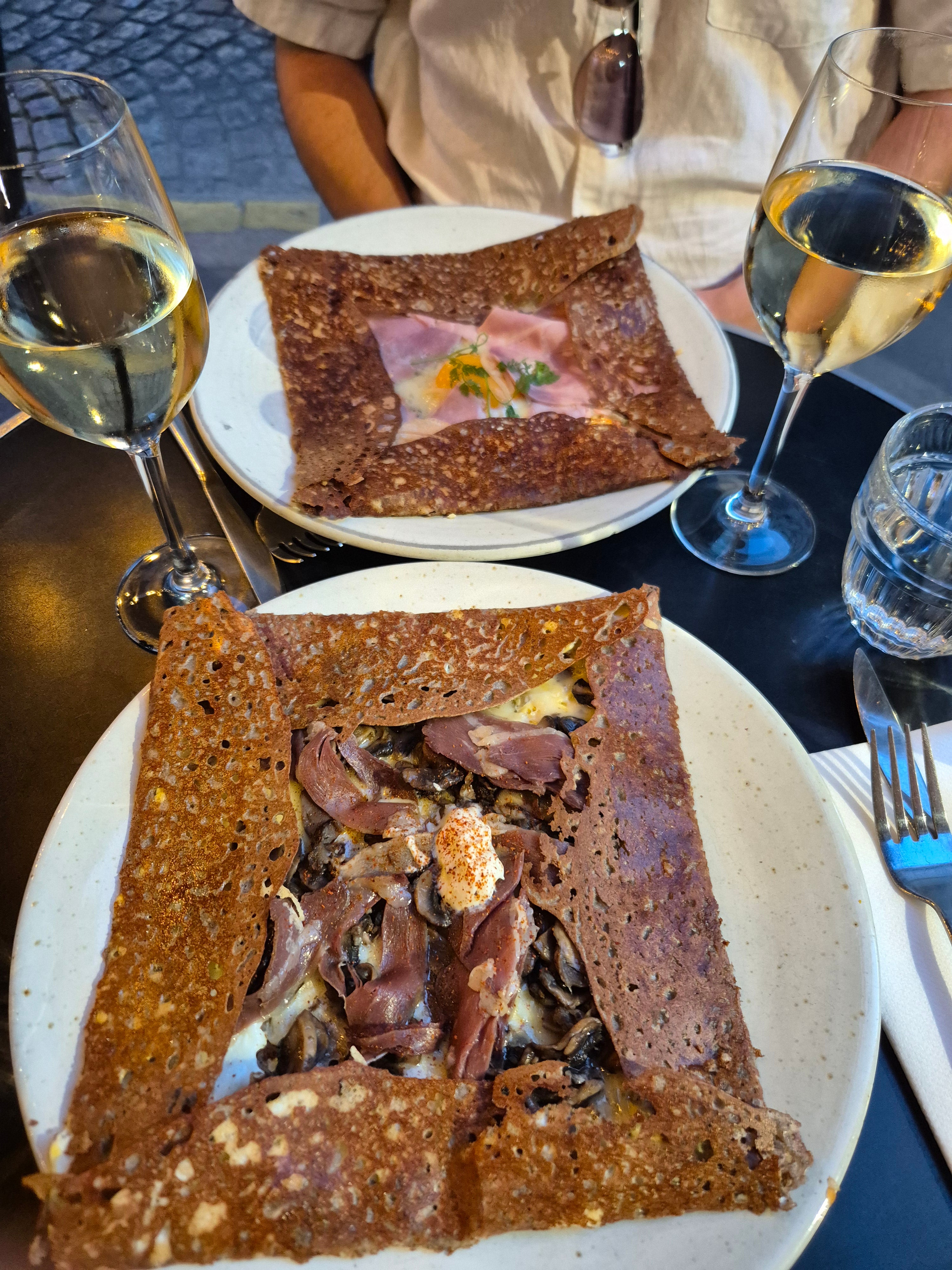I loved Breizh Café so much I went twice during my break