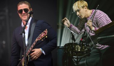 Interpol's Paul Banks and Liars' Aaron Hemphill