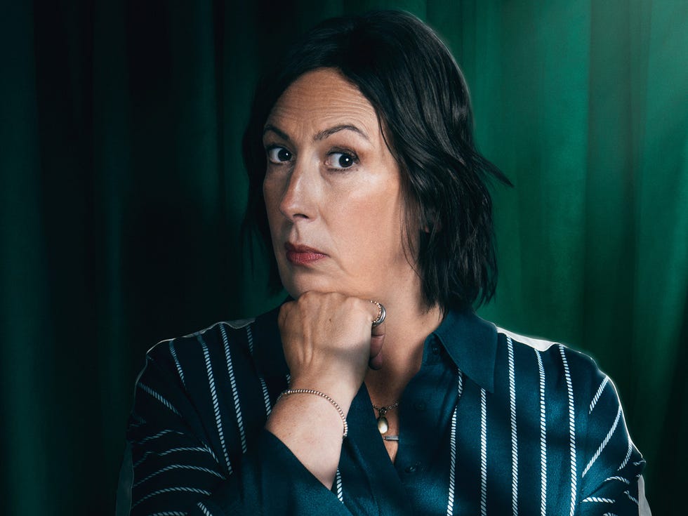 EMBARGOED UNTIL 22/09/2026 00:01 Miranda Hart, The Celebrity Traitors Season 2 miranda hart, the celebrity traitors season 2