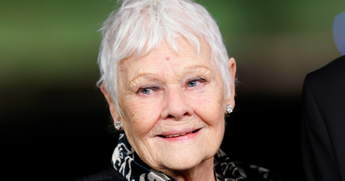 Judi Dench says she can no longer act or read due to age-related macular degeneration
