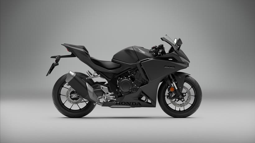 Honda CBR500R Four in black