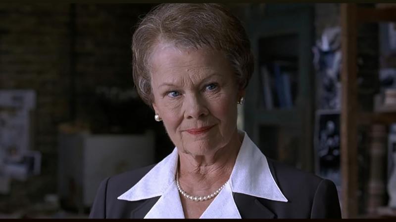 Judi Dench in a film still from Notes on a Scandal