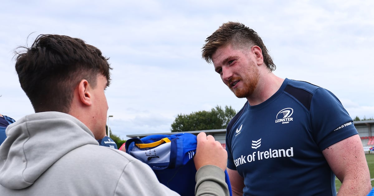 ‘I’m a young buck still’: Joe McCarthy on becoming a senior figure at Leinster – The Irish Times