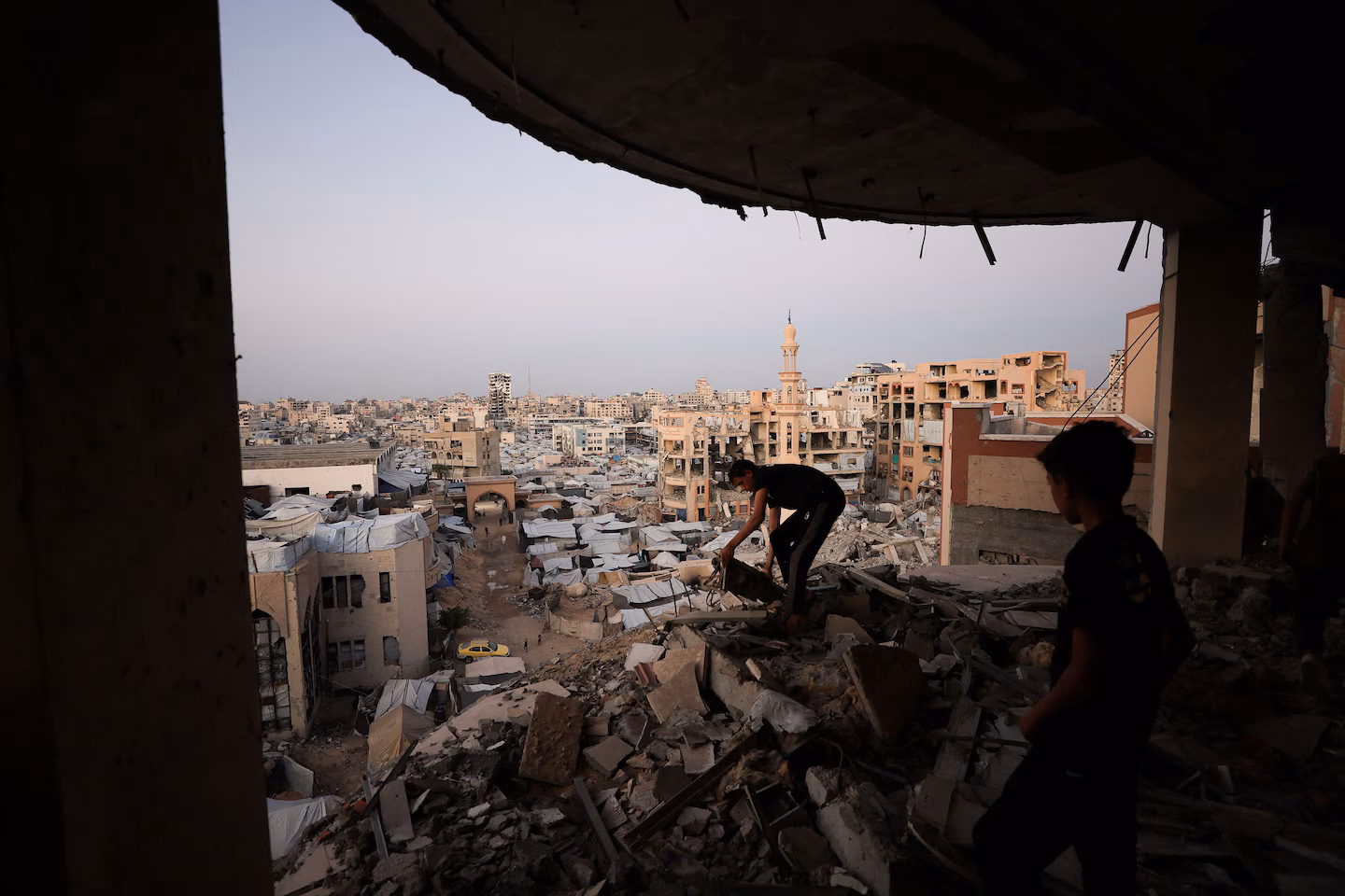 War-ravaged Gaza is frozen in misery, a year into Trump’s peace plan - The Washington Post