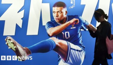 China made Mbappé apologise - but many people don't know exactly what he said - BBC