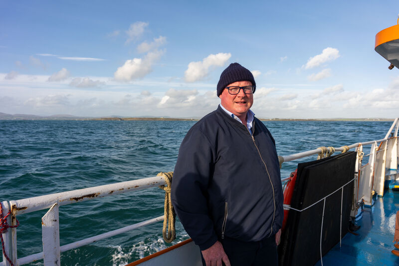 Páraic Ó Concheannáin, who works with Comhlacht Forbartha Inis Meáin. Picture: Noel Sweeney