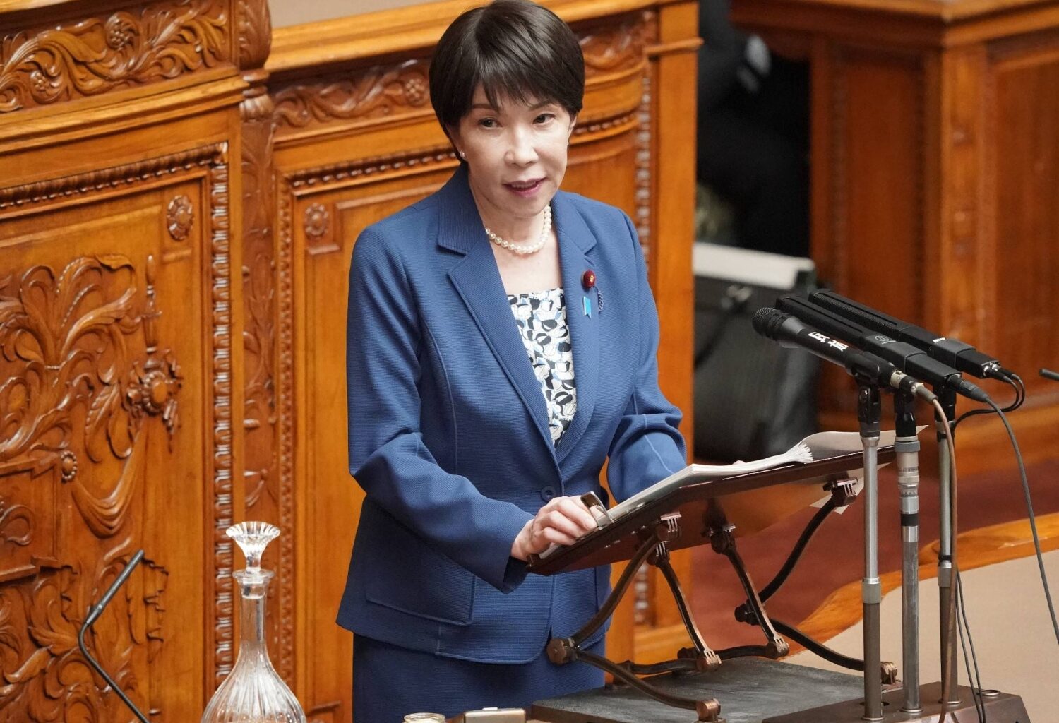 Takaichi says economy doesn’t need reflationary policy