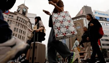 Japan’s household spending falls again despite wage gains