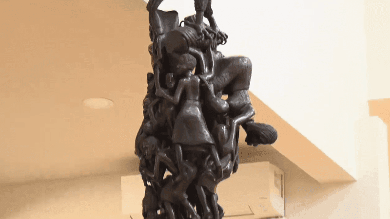 The Art Faith and History Museum opens in Marion, South Carolina, on 10/17/2026, showcasing more than 30 years of collecting by Armstrong Williams. The museum features about 70 pieces, including religious artwork, historical artifacts and sculptures inspired by Greek mythology, bringing art, faith and history together under one roof. (Credit: Kara Riskus/WPDE)