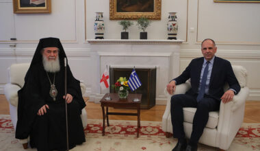 Greek Foreign Minister Speaks With Jerusalem Patriarch