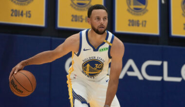 Bad signs for the Warriors! Stephen Curry leaves open practice limping