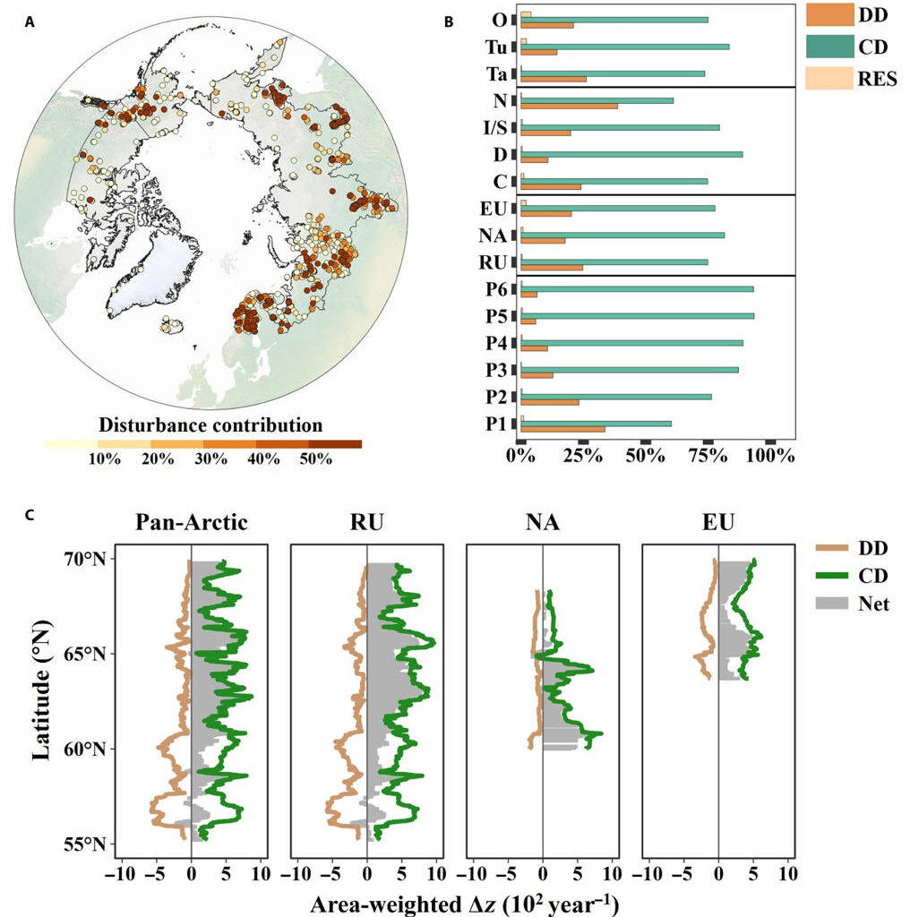 Newswise: Human activity erodes climate-driven Arctic greening