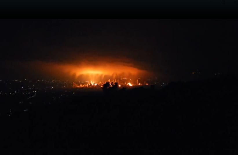 IDF destroys Hezbollah tunnel inAli Taher ridge, September 10, 2026.