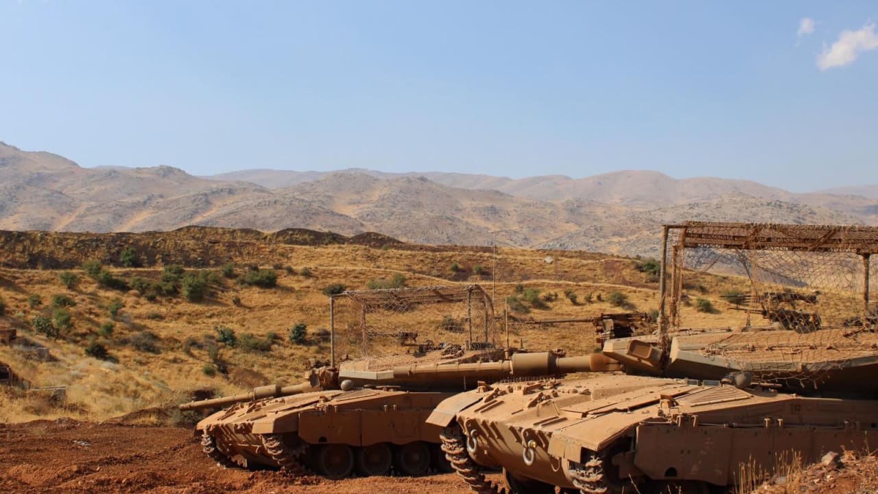 IDF operating in Syria's security zone.