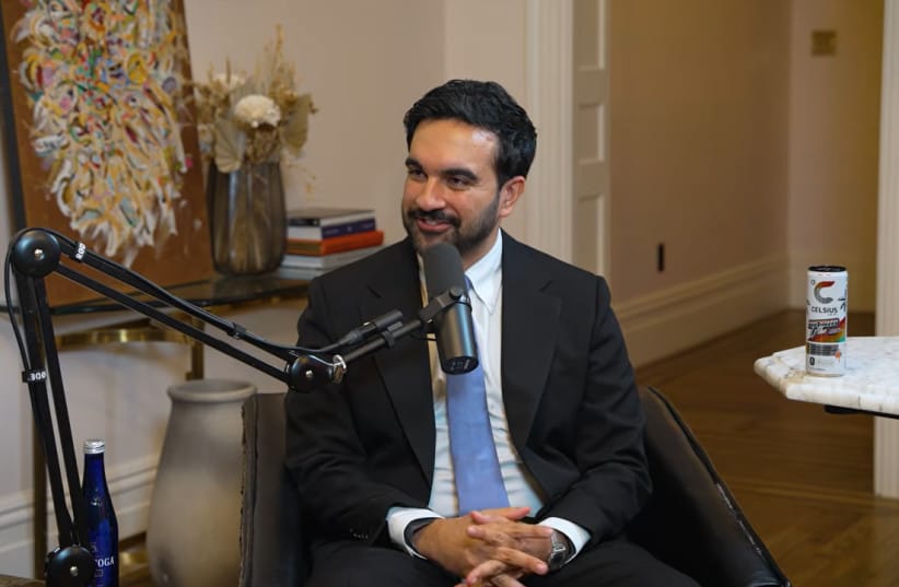 New York City Mayor Zohran Mamdani on the 'This Past Weekend' podcast with comedian Theo Von, October 1, 2026.