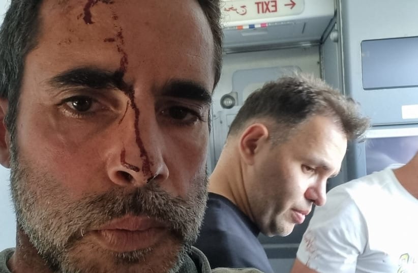 Flydubai passenger Asaf Rajuan.