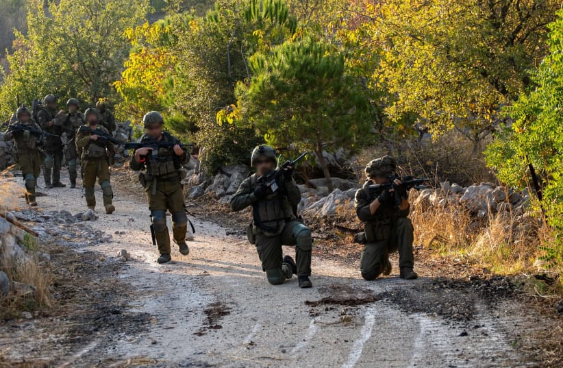 IDF soldiers operating in southern Lebanon.