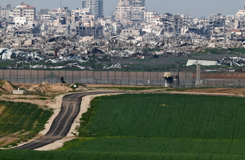 A field on the Israeli side of the Israel-Gaza border Wednesday, 21st January 2026