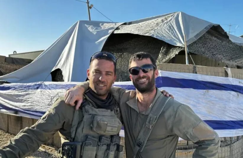 Pinchas Ran (Left), an IDF soldier indicted for shooting at a Palestinian vehicle and wounding an 18-year-old woman.