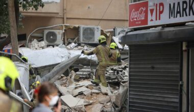 Building Under Renovation Collapses in Central Tel Aviv; Three Rescued - Haaretz