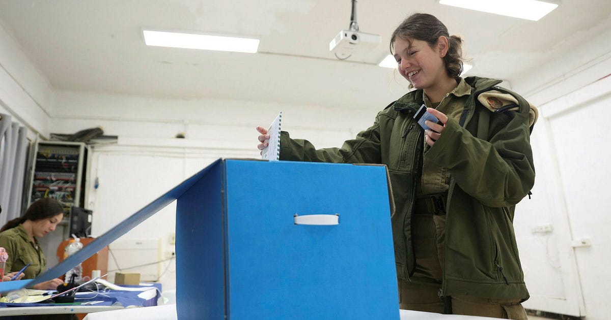 With Polling Stations in Gaza, Lebanon and Syria: IDF Prepares for Election - Haaretz