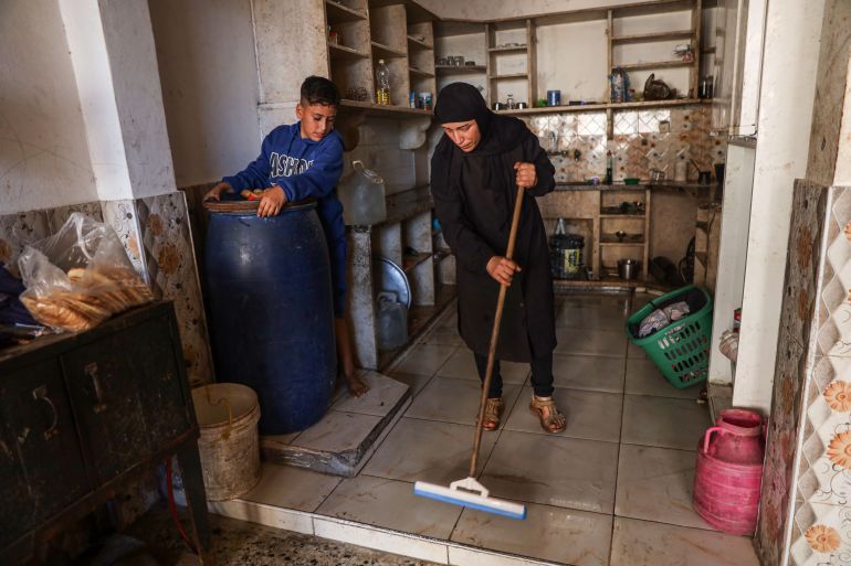 Despite having a medical referral, Hiba Musbah is still waiting to leave Gaza for treatment and hoping to recover so she can devote more time to caring for her three children again