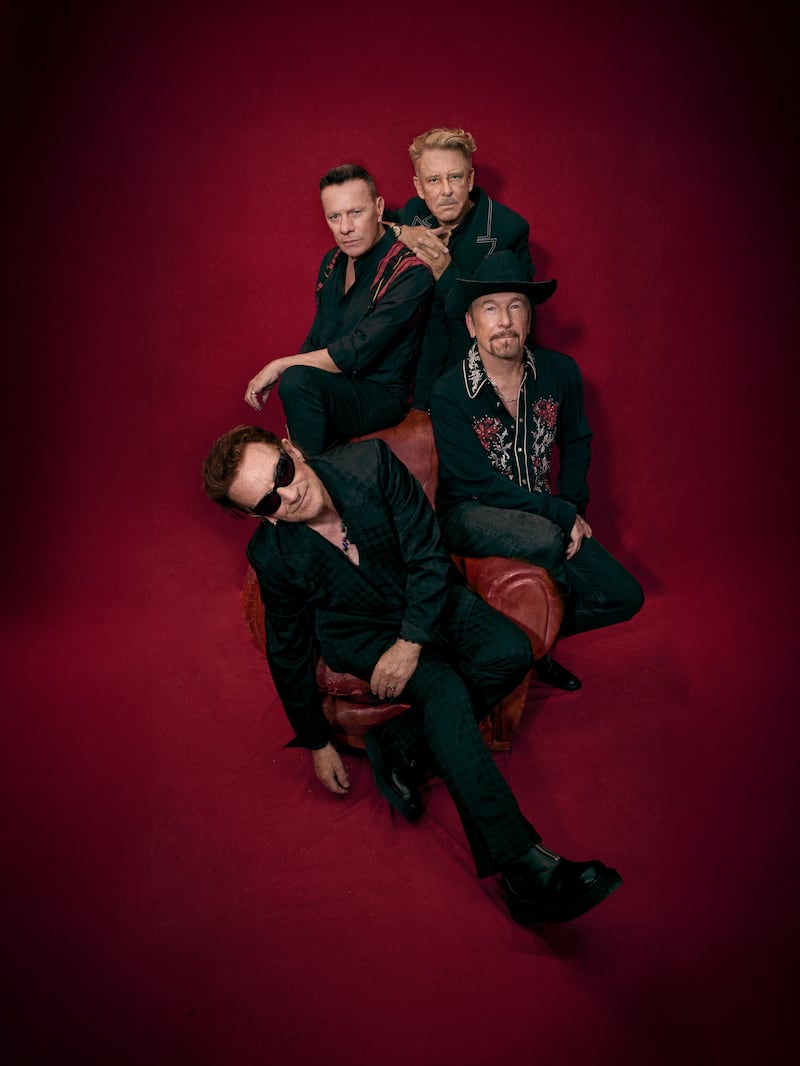 U2 will kick off their world tour in February next year. Photograph: Michael Schwartz