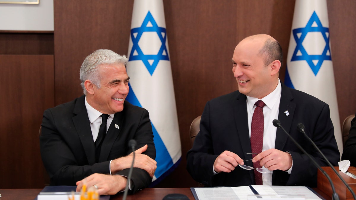 Naftali Bennett and Yair Lapid