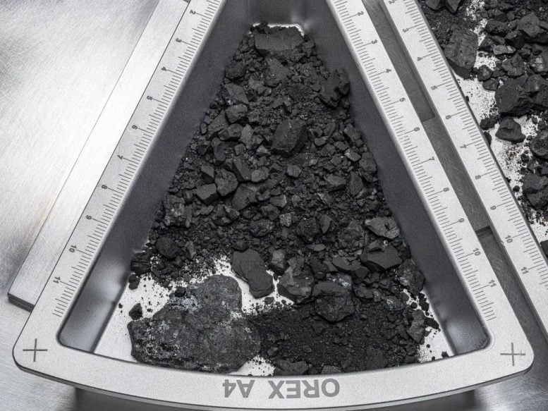 Asteroid Bennu Sample Material for Analysis