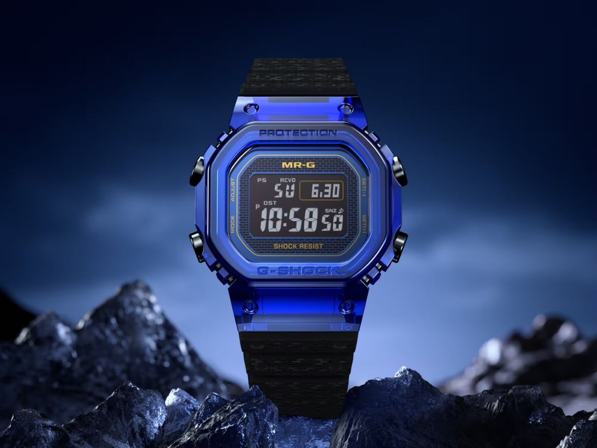 This USD $80K Blue Sapphire G-SHOCK Took Casio 8 Years to Make