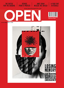open magazine cover open magazine cover