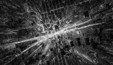 "Times Square is one of the most photographed places in the world" – but this award-winning aerial photo turns it into a galaxy of stars