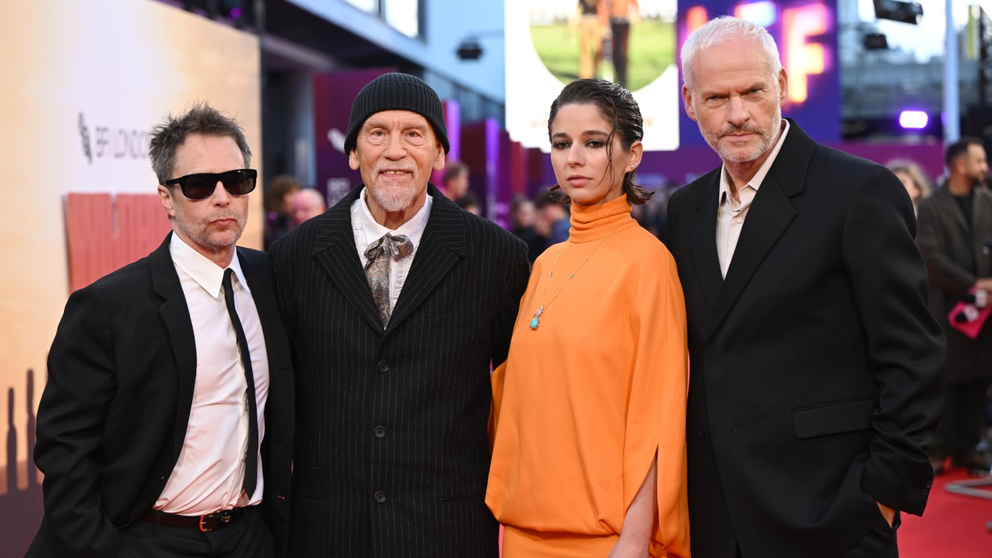 John Malkovich, Sam Rockwell Buddy Up at London Film Festival